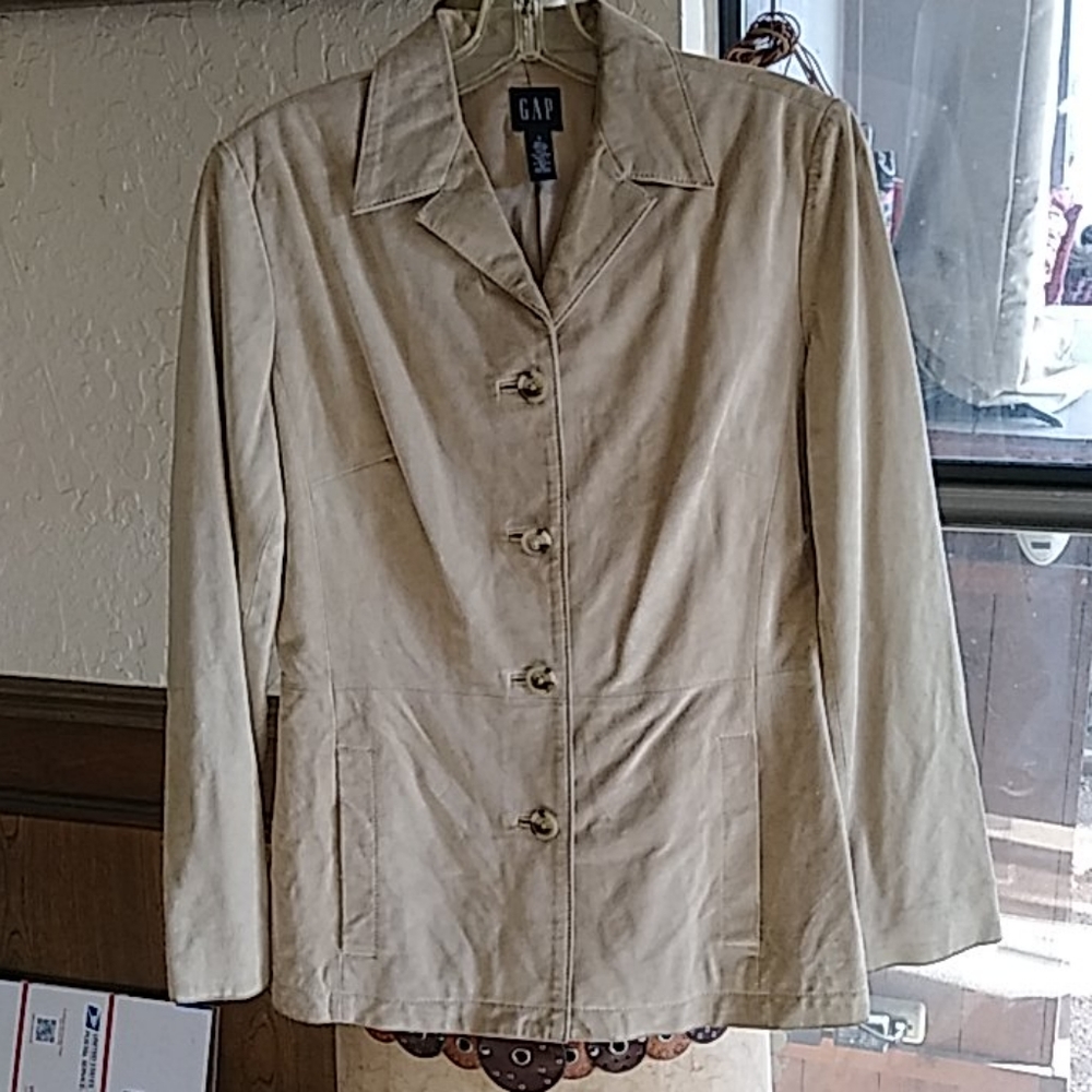 Gap Leather Jacket - image 1